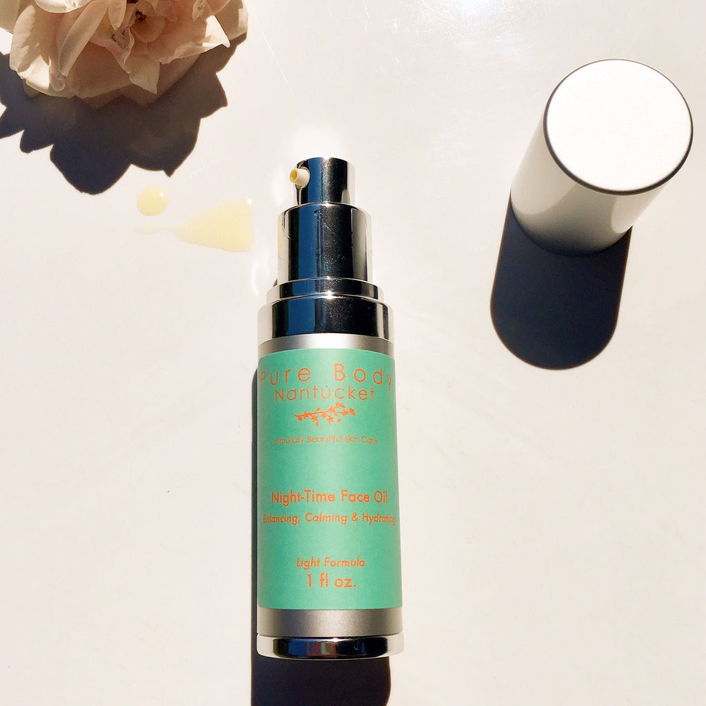 NightTime Face Oil Pure Body Nantucket
